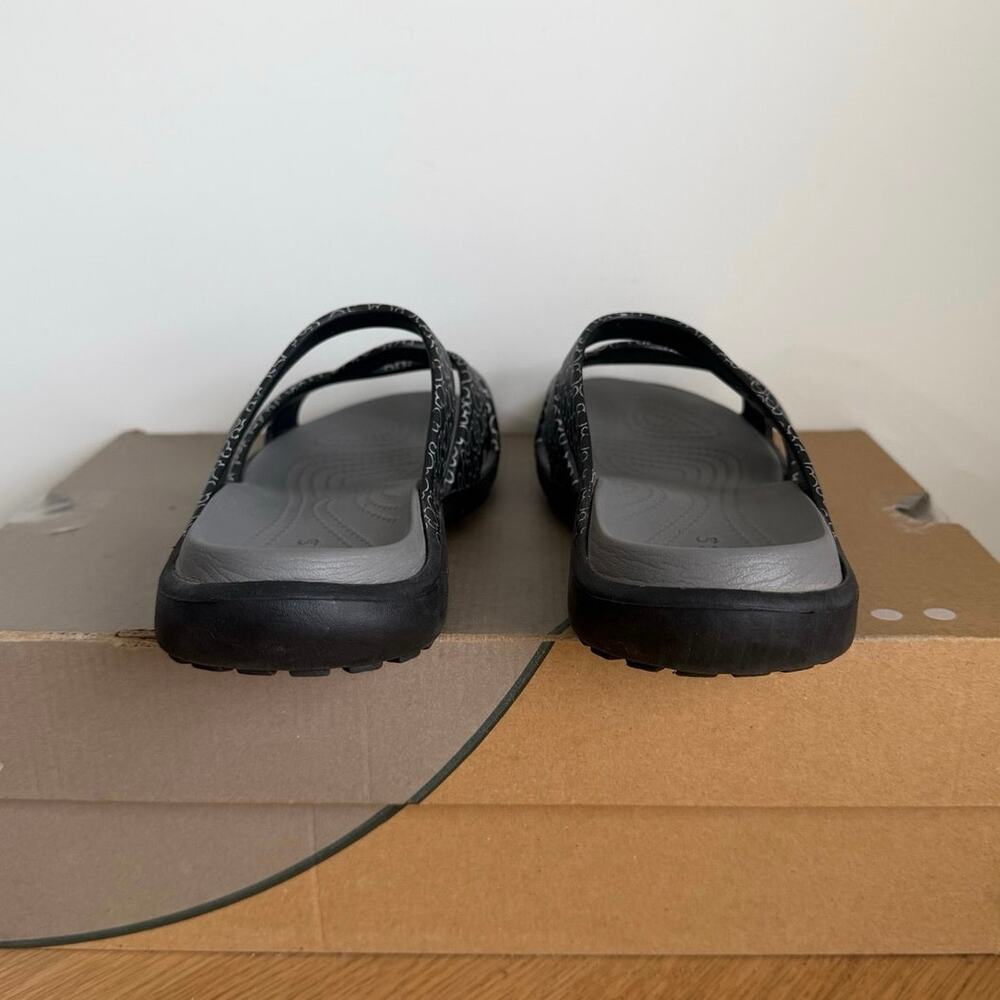 Crocs Meleen Twist ‘Mickey Mouse’ Women Slip On Sandals- SZ 7 - Picture 5 of 9